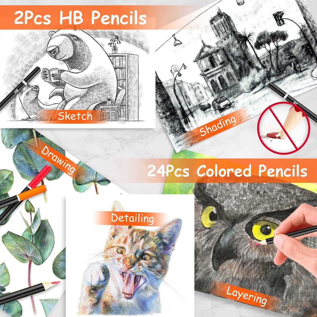 Spark Creativity with Our 140-Piece Art Set in a Stylish Wooden Storage Box