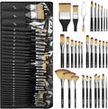 Unlock Your Creativity with the 30-Piece Paint Brush Collection – Perfect for Acrylic, Oil & Gouache Art